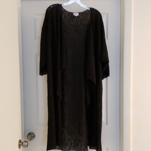 Lace lularoe sweater cardigan